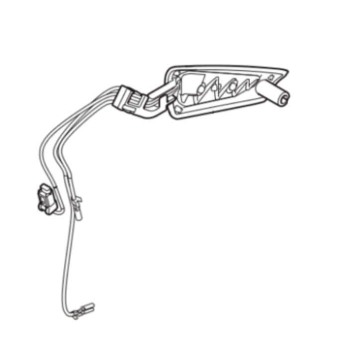 HANDLE INSERT 550IXPG i gruppen Reservdelar Motorsågar / Husqvarna Motorsågar 500-serie / Reservdelar Husqvarna 550i XPG hos Motorsågsbutiken (5461500-01)