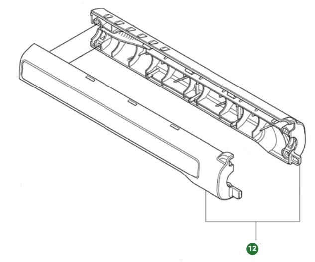 WEAR PROTECTION  i gruppen Reservdelar Röjsågar / Röjsågar Husqvarna 500-serie / Reservdelar Husqvarna 525RX / T hos Motorsågsbutiken (5461584-01)