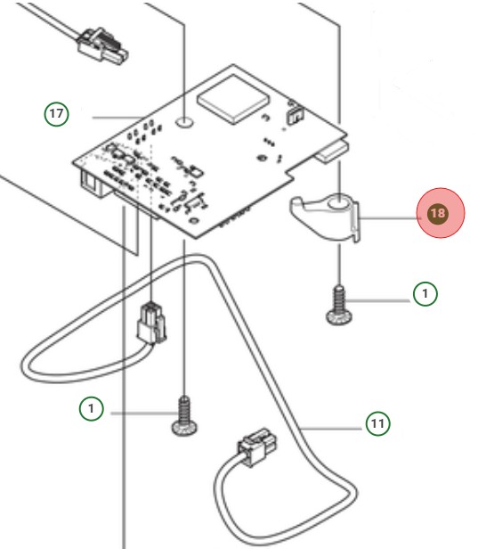 BRACKET USB-C i gruppen  hos Motorsågsbutiken (5461923-01)
