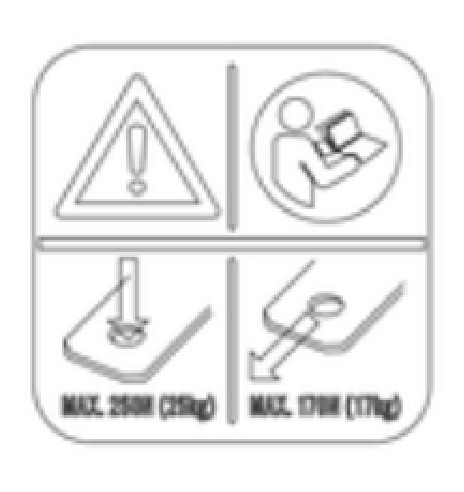 DECAL TOWING 170N i gruppen  hos Motorsågsbutiken (5462840-01)