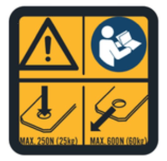 DECAL TOWING 600N i gruppen  hos Motorsågsbutiken (5462840-06)
