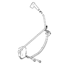 Tändspole Husqvarna 560XP Mark II, 562XP Mark II i gruppen Reservdelar Motorsågar / Husqvarna Motorsågar 500-serie / Reservdelar Husqvarna 562XP/G Mark II hos Motorsågsbutiken (5463781-01)
