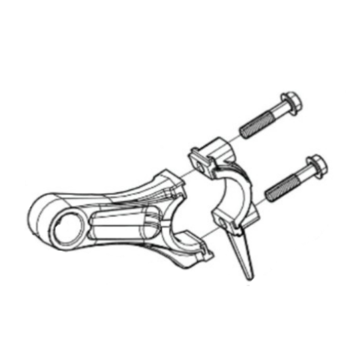 Connecting Rod Kit i gruppen Övriga Reservdelar / Reservdelar Husqvarna Jordfräsar / Reservdelar Husqvarna TF120 hos Motorsågsbutiken (5464901-01)