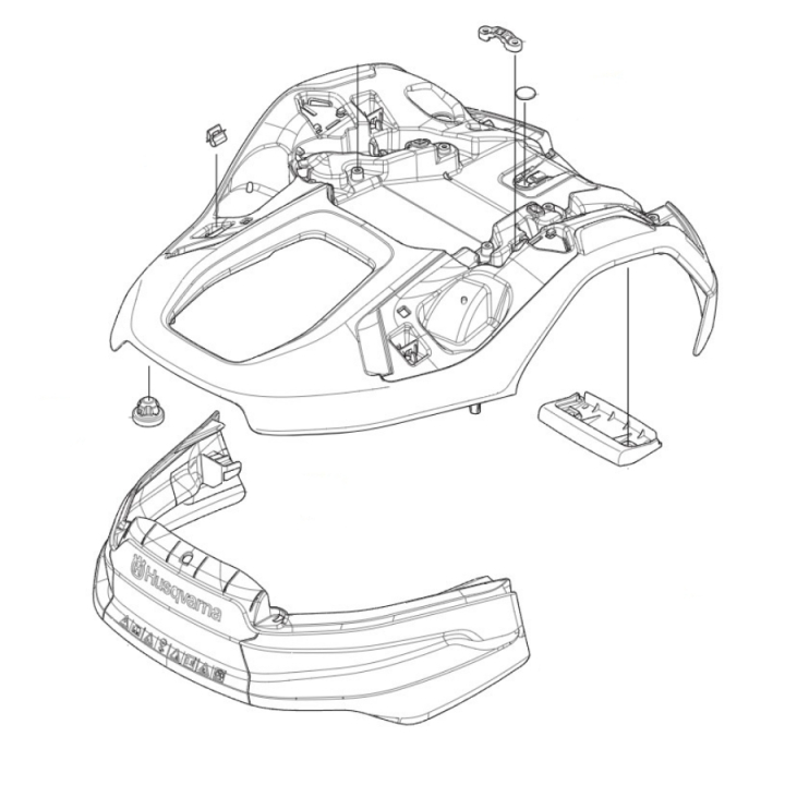 BODY KIT 300 NERA i gruppen  hos Motorsågsbutiken (5465218-01)