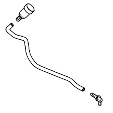 Breather Hose Assy 540Xp Mark i gruppen Reservdelar Motorsågar / Husqvarna Motorsågar 500-serie / Reservdelar Husqvarna 540 XP Mark III hos Motorsågsbutiken (5465440-01)