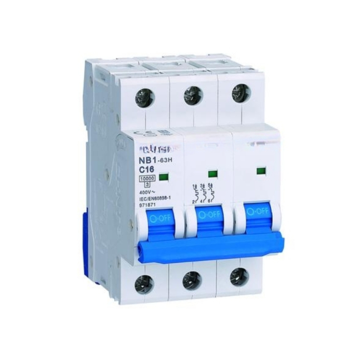 Circuit breaker ab 3p 63A c-ka i gruppen Övriga Reservdelar / Reservdelar Damm- & Slamutrustning / Reservdelar Husqvarna Bastrac DC 655 hos Motorsågsbutiken (5465991-01)
