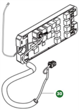 WIRING ASSY MAIN REAR i gruppen  hos Motorsågsbutiken (5466882-01)