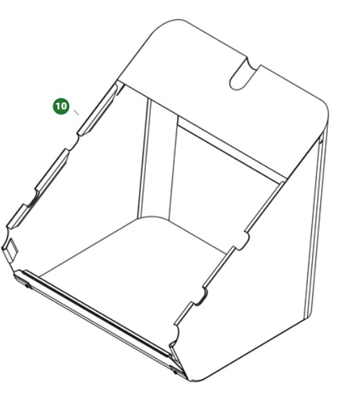 BAG HOPPER BAG i gruppen Övriga Reservdelar / Övrigt / Reservdelar Sweeper 42''(546081101) hos Motorsågsbutiken (5471135-01)