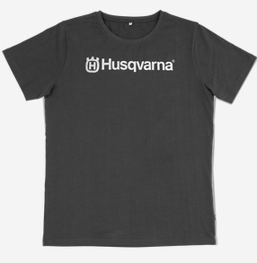 Husqvarna T-Shirt Mörkgrå i gruppen Kläder & Skyddsutrustning / Arbetskläder/Accessoarer hos Motorsågsbutiken (5471428)