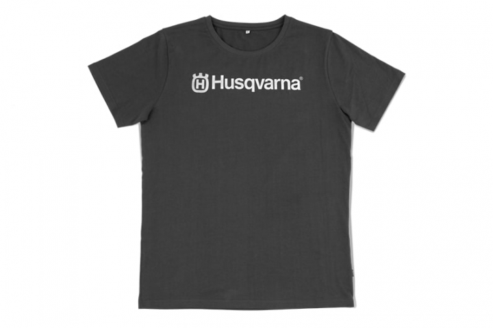 Husqvarna T-Shirt Mörkgrå i gruppen Kläder & Skyddsutrustning / Arbetskläder/Accessoarer hos Motorsågsbutiken (5471428)