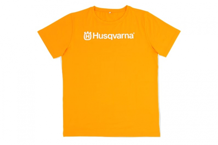 Husqvarna T-Shirt Orange i gruppen Kläder & Skyddsutrustning / Arbetskläder/Accessoarer hos Motorsågsbutiken (5471431)