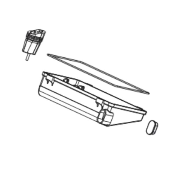 COVER PCBA BOTTOM KIT i gruppen Övriga Reservdelar / Reservdelar Husqvarna Högtryckstvättar / Reservdelar Husqvarna PW370 hos Motorsågsbutiken (5473677-01)