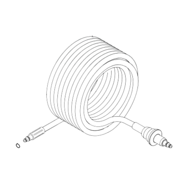 HOSE ULTRAFLEX 10M i gruppen Övriga Reservdelar / Reservdelar Husqvarna Högtryckstvättar / Reservdelar Husqvarna PW370 hos Motorsågsbutiken (5473818-01)