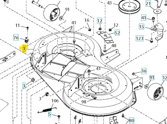 Klippaggregatskåpa TC138, TC138L, TC139T, TC238T i gruppen  hos Motorsågsbutiken (5476601-01)