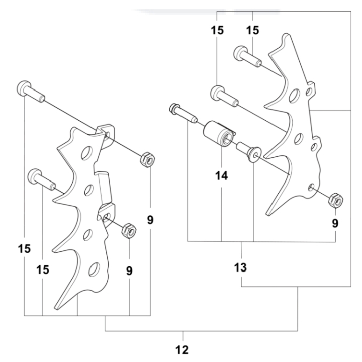 Barkstöd 564XP/XPG i gruppen Reservdelar Motorsågar / Husqvarna Motorsågar 500-serie / Reservdelar Husqvarna 564XPG Fuel Inject hos Motorsågsbutiken (5480902-01)