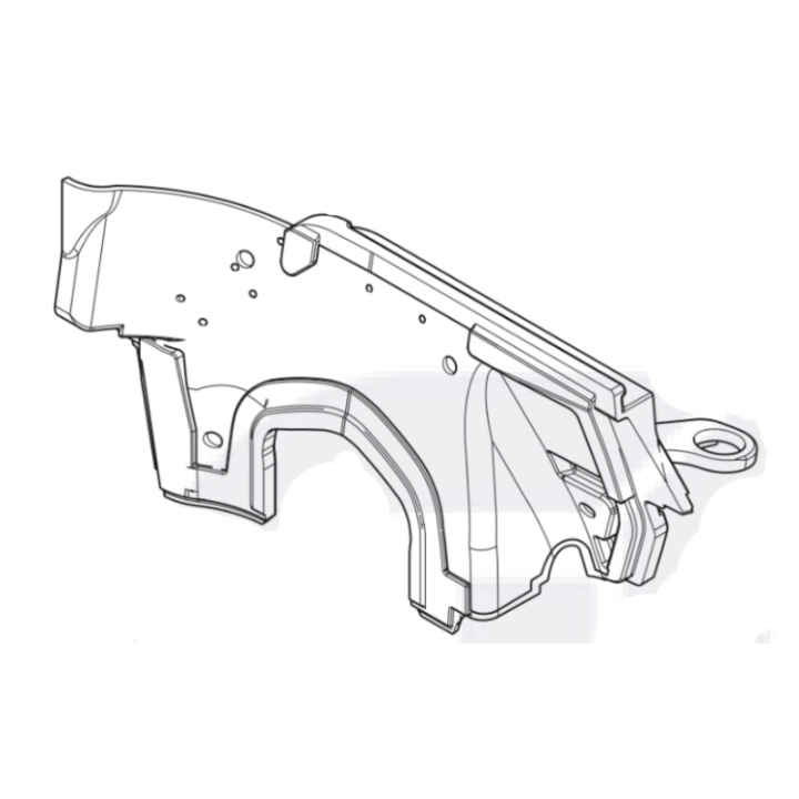 Mellanvägg i gruppen Reservdelar Motorsågar / Husqvarna Motorsågar 500-serie / Reservdelar Husqvarna 564XPG Fuel Inject hos Motorsågsbutiken (5481855-01)