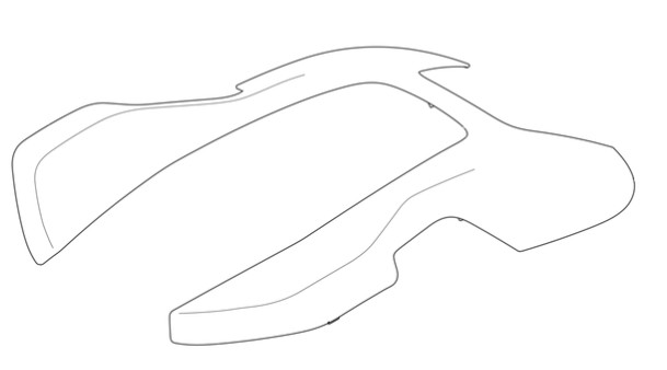 KÅPA Top P10 AUTOMOWER GREY i gruppen  hos Motorsågsbutiken (5486020-01)