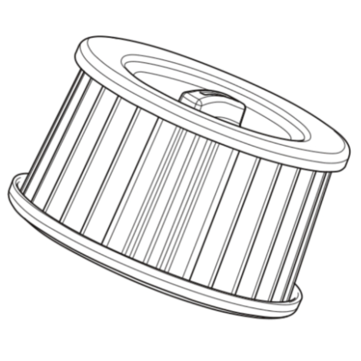 Luftfilter 27micron i gruppen Reservdelar Motorsågar / Husqvarna Motorsågar 500-serie / Reservdelar Husqvarna 564XPG Fuel Inject hos Motorsågsbutiken (5486155-01)