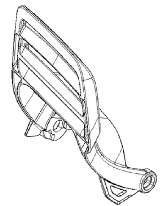 Kastskydd i gruppen Reservdelar Motorsågar / Husqvarna Motorsågar 400-serie / Reservdelar Husqvarna 455 Rancher hos Motorsågsbutiken (5746029-01)