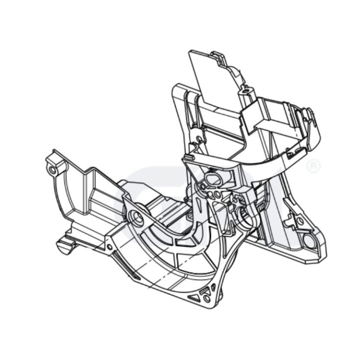 Hus i gruppen Reservdelar Motorsågar / Reservdelar Partner Motorsågar / Reservdelar Partner P360S hos Motorsågsbutiken (5747307-01)
