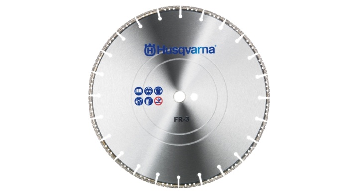 Husqvarna FR-3 Räddningsklinga 350x25,4 i gruppen Anläggning / Husqvarna Kapmaskiner / Klingor till motorkap hos Motorsågsbutiken (5748540-01)