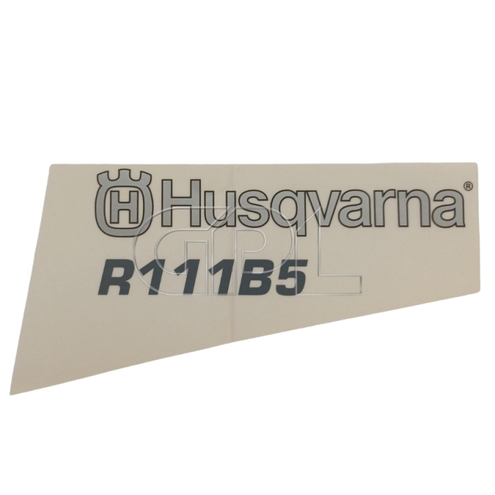 Dekal Husqvarna R111B5 i gruppen  hos Motorsågsbutiken (5752531-02)