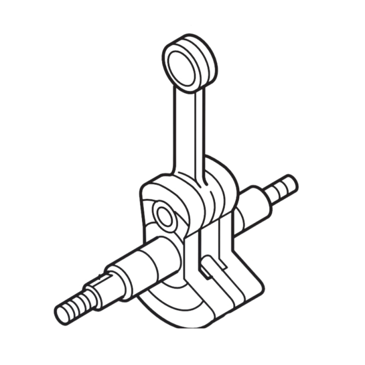 Crankshaft/Conn,Rod Assy i gruppen Reservdelar Röjsågar / Reservdelar Jonsered Röjsågar / Reservdelar Jonsered GT2123 hos Motorsågsbutiken (5753690-01)