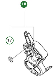 Fläns i gruppen Reservdelar Motorsågar / Husqvarna Motorsågar 400-serie / Reservdelar Husqvarna 465 Rancher hos Motorsågsbutiken (5753825-01)