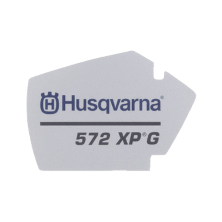 Dekal i gruppen Reservdelar Motorsågar / Husqvarna Motorsågar 500-serie / Reservdelar Husqvarna 572XP/G  hos Motorsågsbutiken (5753964-02)