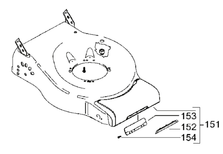Framkåpa Kpl i gruppen  hos Motorsågsbutiken (5755621-02)