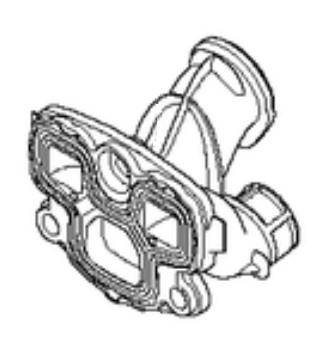 Insugsrör Kpl i gruppen Reservdelar Motorsågar / Husqvarna Motorsågar 400-serie / Reservdelar Husqvarna 465 Rancher hos Motorsågsbutiken (5755673-01)