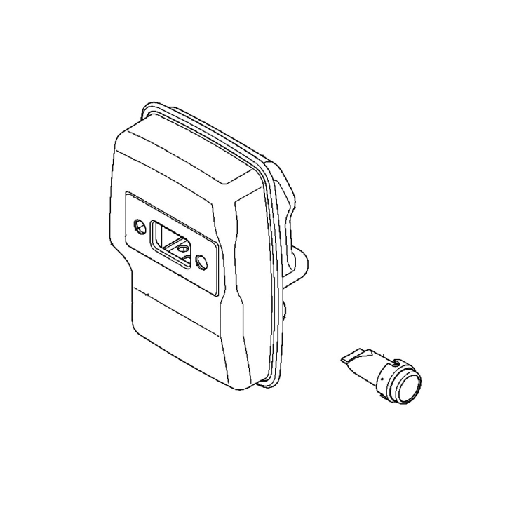 LJUDDÄMPARE i gruppen Reservdelar Röjsågar / Röjsågar Husqvarna 200-serie / Reservdelar Husqvarna 233RJ hos Motorsågsbutiken (5755842-01)