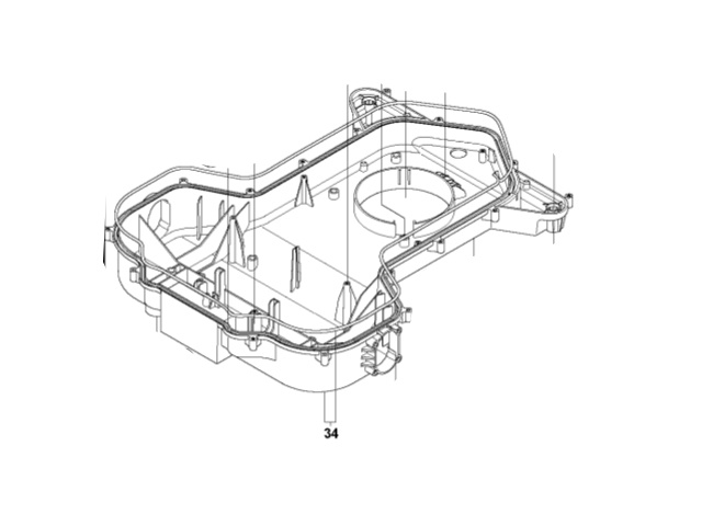CHASSI LOWER KIT i gruppen  hos Motorsågsbutiken (5759439-02)