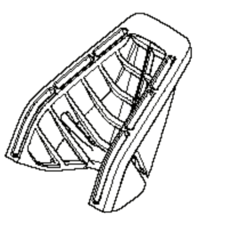 Låshandtag, Dust Reducer i gruppen Övriga Reservdelar / Reservdelar Husqvarna Motorkap / Reservdelar Husqvarna K4000 hos Motorsågsbutiken (5766310-01)