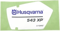 Dekal Startapparat i gruppen Reservdelar Motorsågar / Husqvarna Motorsågar 500-serie / Reservdelar Husqvarna 543XP / G hos Motorsågsbutiken (5774365-01)