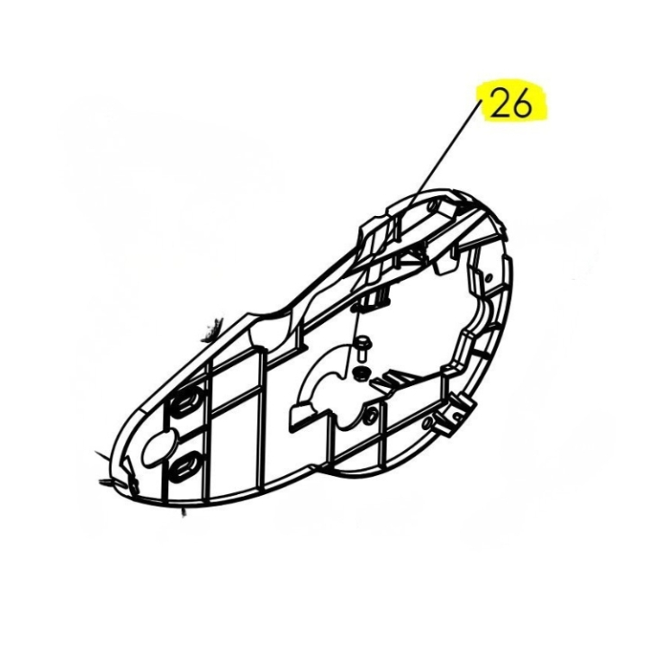 Täckplatta i gruppen Övriga Reservdelar / Reservdelar Partner Jordfräsar / Reservdelar Partner PFT85-800R hos Motorsågsbutiken (5775248-01)