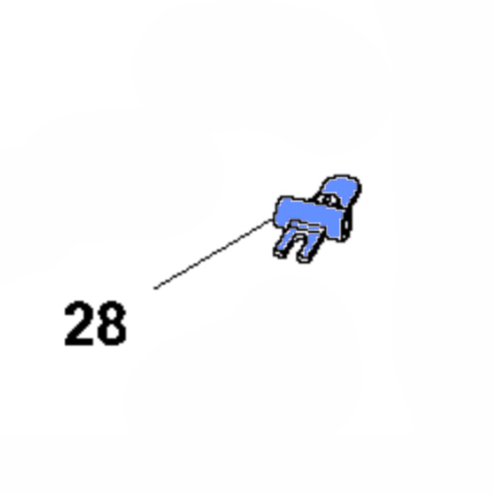 Lever 5778072-01 i gruppen Reservdelar Motorsågar / Husqvarna Motorsågar 500-serie / Reservdelar Husqvarna 525P5S hos Motorsågsbutiken (5778072-01)