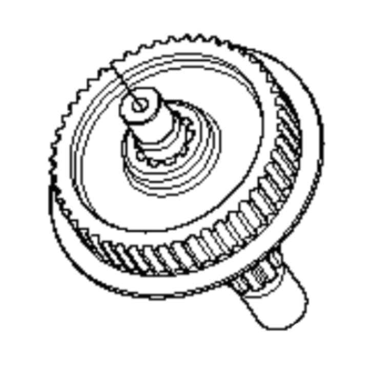 Klingaxel i gruppen Reservdelar Röjsågar / Röjsågar Husqvarna 300-serie / Reservdelar Husqvarna 336LiC hos Motorsågsbutiken (5779895-01)