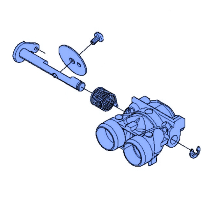 Gasspjällhus Kpl 5782278-01 i gruppen Reservdelar Motorsågar / Husqvarna Motorsågar 500-serie / Reservdelar Husqvarna 556 hos Motorsågsbutiken (5782278-01)