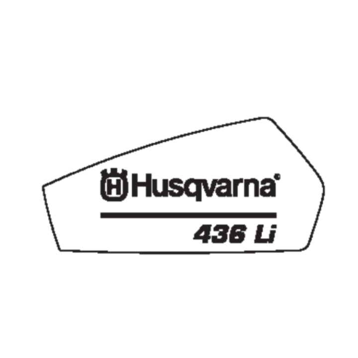 Dekal i gruppen Reservdelar Motorsågar / Husqvarna Motorsågar 500-serie / Reservdelar Husqvarna 536Li XP hos Motorsågsbutiken (5782292-01)