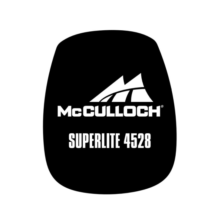 Dekal i gruppen Övriga Reservdelar / Reservdelar McCulloch Häcksaxar / Reservdelar McCulloch SuperLite 4528 hos Motorsågsbutiken (5789094-01)