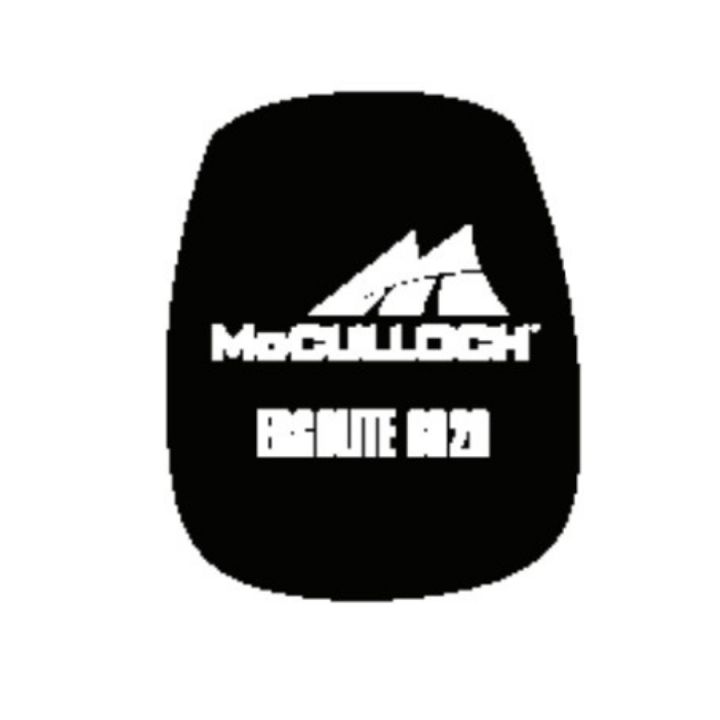 Dekal i gruppen Övriga Reservdelar / Reservdelar McCulloch Häcksaxar / Reservdelar McCulloch ErgoLite 6028 hos Motorsågsbutiken (5789094-02)