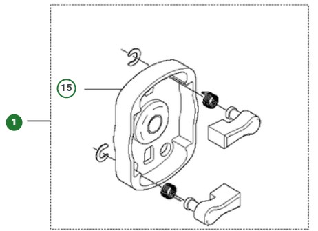 REMSKIVA i gruppen Reservdelar Röjsågar / Reservdelar McCulloch Röjsågar / Reservdelar McCulloch B40P Elite hos Motorsågsbutiken (5791111-01)
