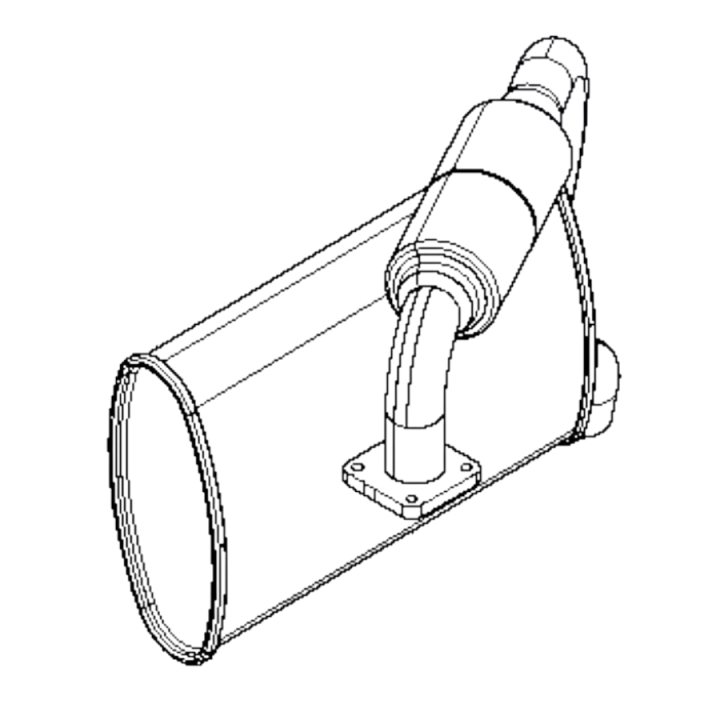 Ljuddämpare i gruppen  hos Motorsågsbutiken (5791501-01)