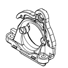 Fläns i gruppen Reservdelar Motorsågar / Husqvarna Motorsågar 500-serie / Reservdelar Husqvarna 543XP/G hos Motorsågsbutiken (5791810-01)