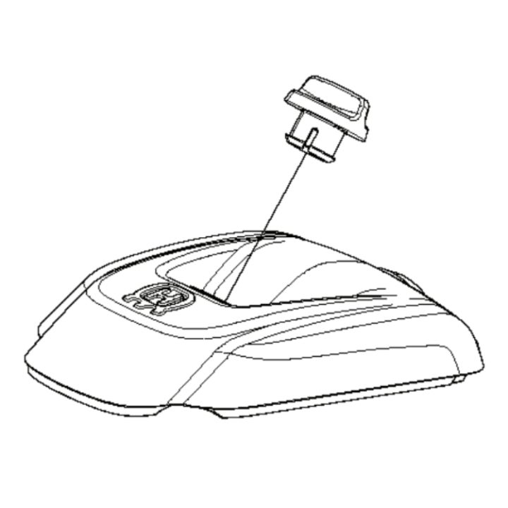 Kåpa, Luftfilter i gruppen Reservdelar Motorsågar / Husqvarna Motorsågar 400-serie / Reservdelar Husqvarna 439 hos Motorsågsbutiken (5793120-01)