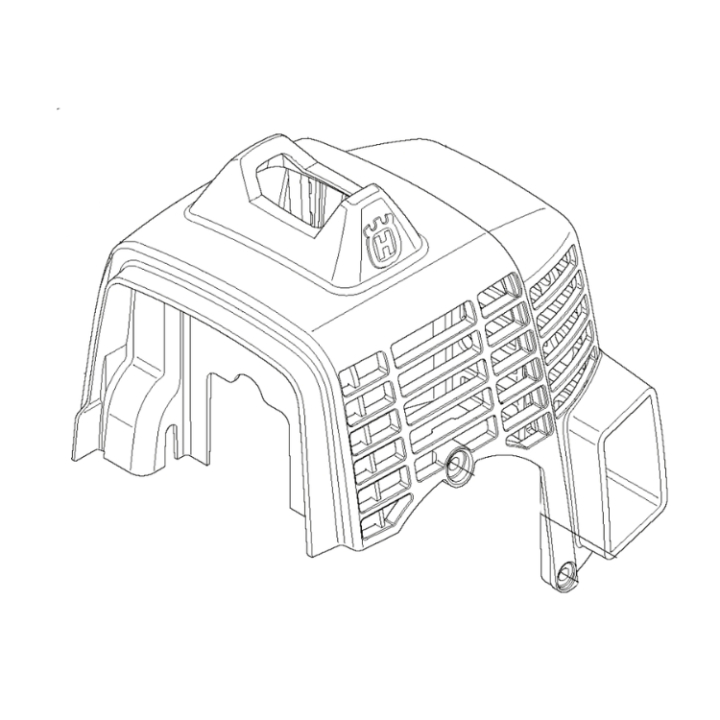 Kåpa i gruppen Reservdelar Röjsågar / Röjsågar Husqvarna 200-serie / Reservdelar Husqvarna 243RJ hos Motorsågsbutiken (5793495-01)