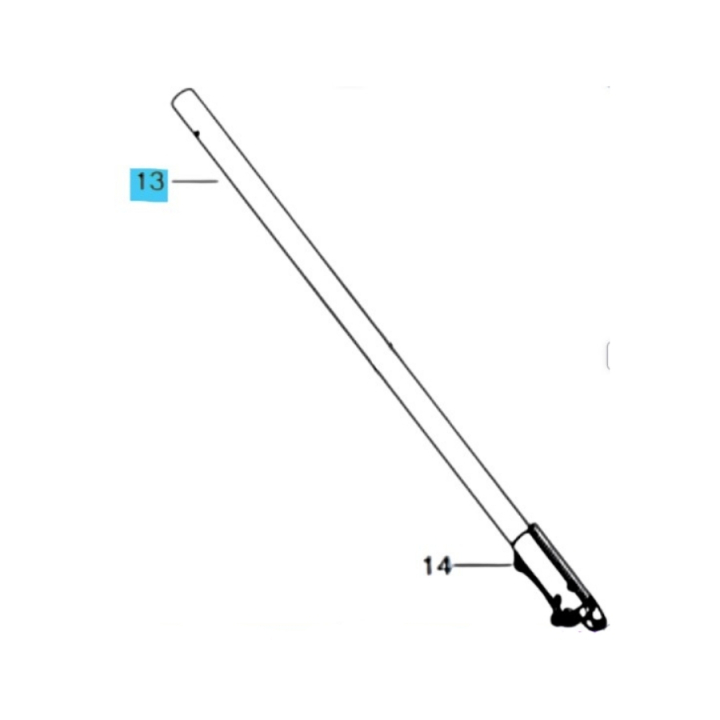 Kit Upper Driveshaft Assy i gruppen Reservdelar Röjsågar / Reservdelar McCulloch Röjsågar / Reservdelar McCulloch B428PS hos Motorsågsbutiken (5796294-02)