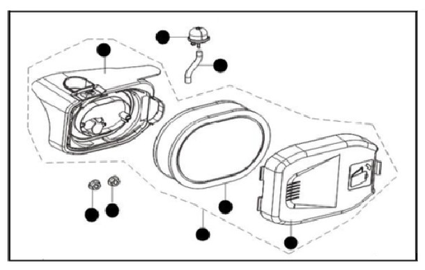 Luftfilter Kit i gruppen  hos Motorsågsbutiken (5798290-10)