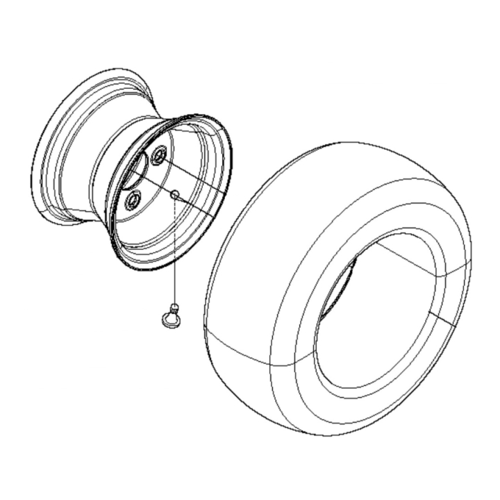 Hjul Kpl i gruppen  hos Motorsågsbutiken (5806303-01)